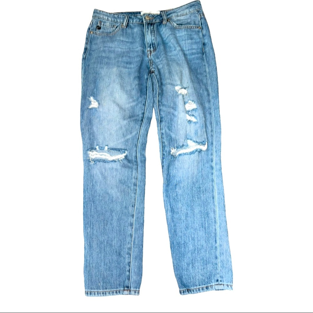 Kancan distressed crop denim jeans 3 x 25